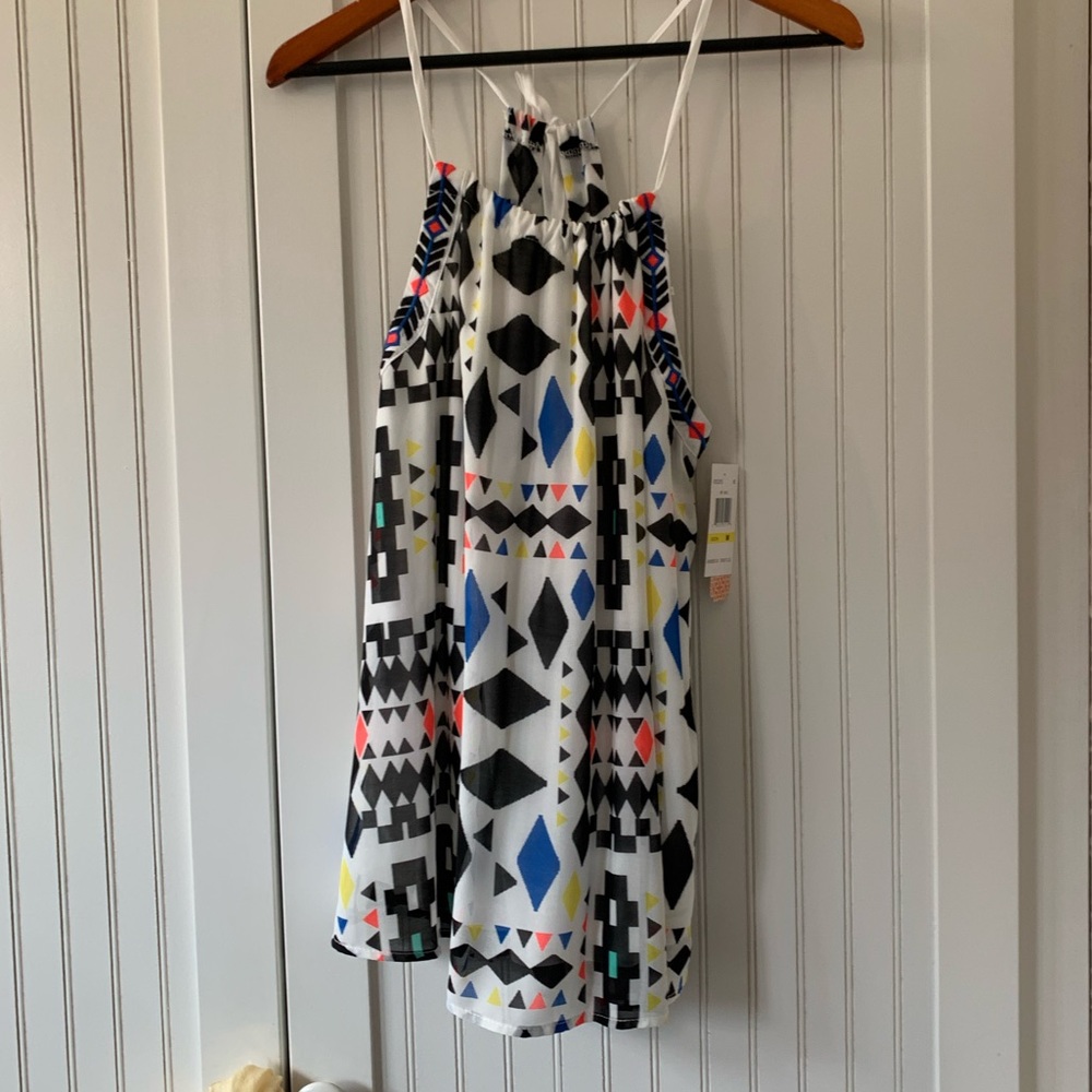 {Gianni Bini} colorful blouse